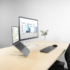 ACT AC8120 Foldable Aluminum Laptop Stand, 6 Positions
