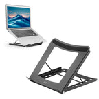 ACT AC8145 Foldable Laptop Stand, 5 positions, Black