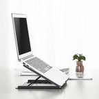 ACT AC8145 Foldable Laptop Stand, 5 positions, Black