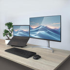 ACT AC8145 Foldable Laptop Stand, 5 positions, Black