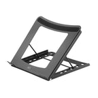 ACT AC8145 Foldable Laptop Stand, 5 positions, Black