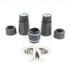 Coupler for network ACT CAT6A, Outdoor IP68, CAT-6, 1 Gbit/s
