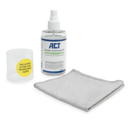 ACT Screen Cleaner Spray with Microfiber Cloth, 200ml