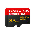 Sandisk карта Extreme PRO microSD™ UHS-I Card 32GB,Read up to 100MB/s, Write 90MB/s