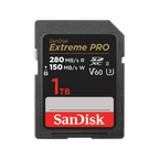 SanDisk Extreme Pro SDXC 1TB Memory Card, 280MB/s, UHS-II