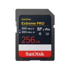SanDisk Extreme Pro SDXC 256GB Memory Card, 300MB/s, V90 UHS-II