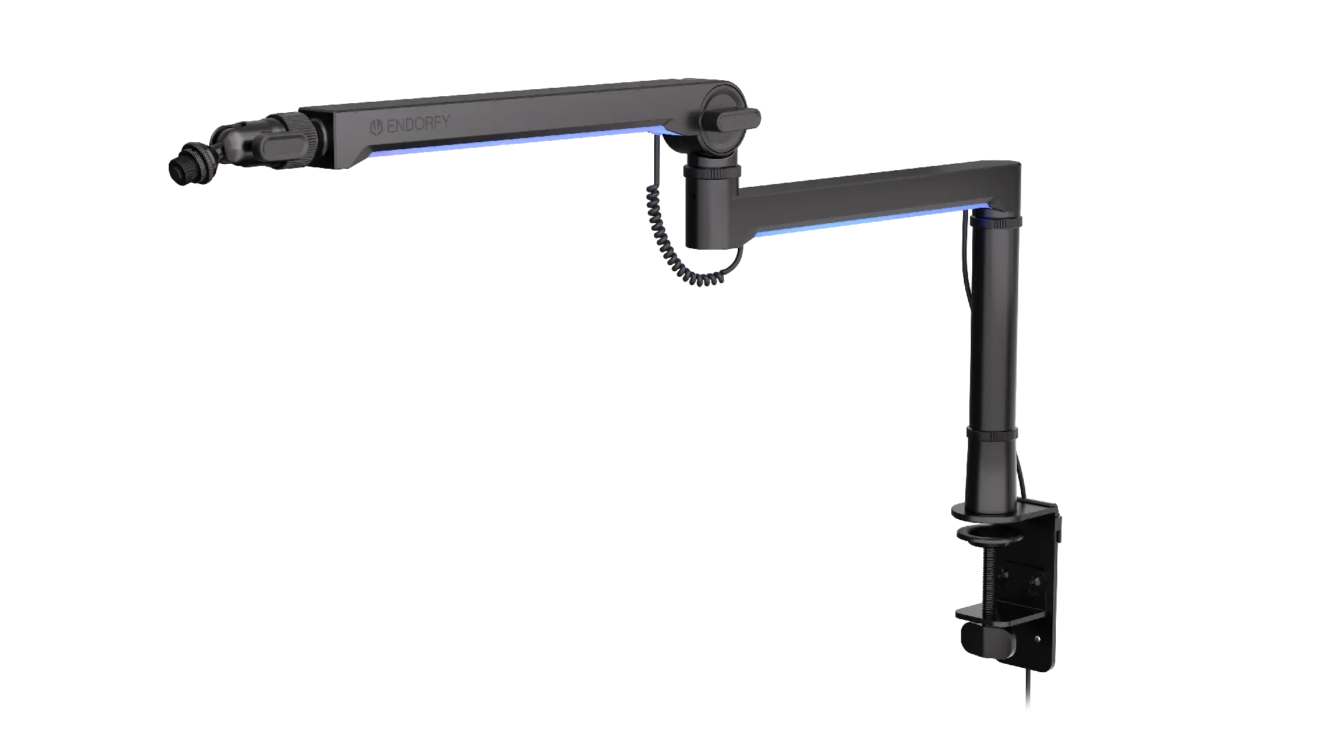 Стойка за микрофон ENDORFY Broadcast Low Profile RGB Boom Arm