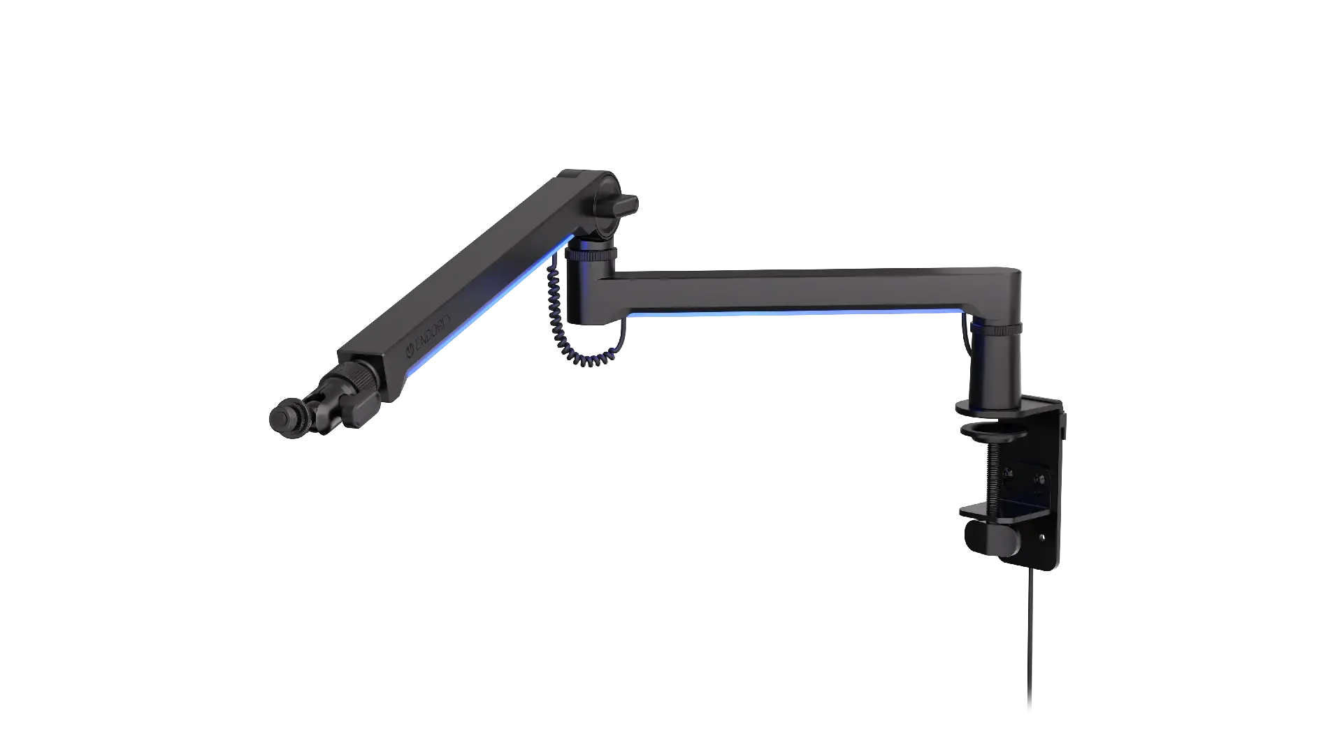 Стойка за микрофон ENDORFY Broadcast Low Profile RGB Boom Arm