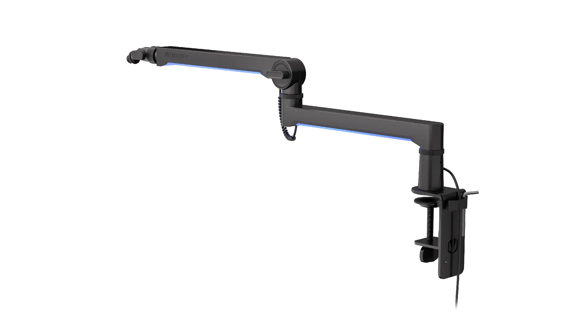 Стойка за микрофон ENDORFY Broadcast Low Profile RGB Boom Arm