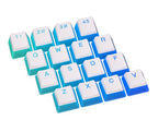 ENDORFY Mechanical Keyboard Keycaps - 104 pcs PBT, US Layout, Onyx White