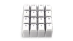 ENDORFY Mechanical Keyboard Keycaps - 104 pcs PBT, US Layout, Onyx White