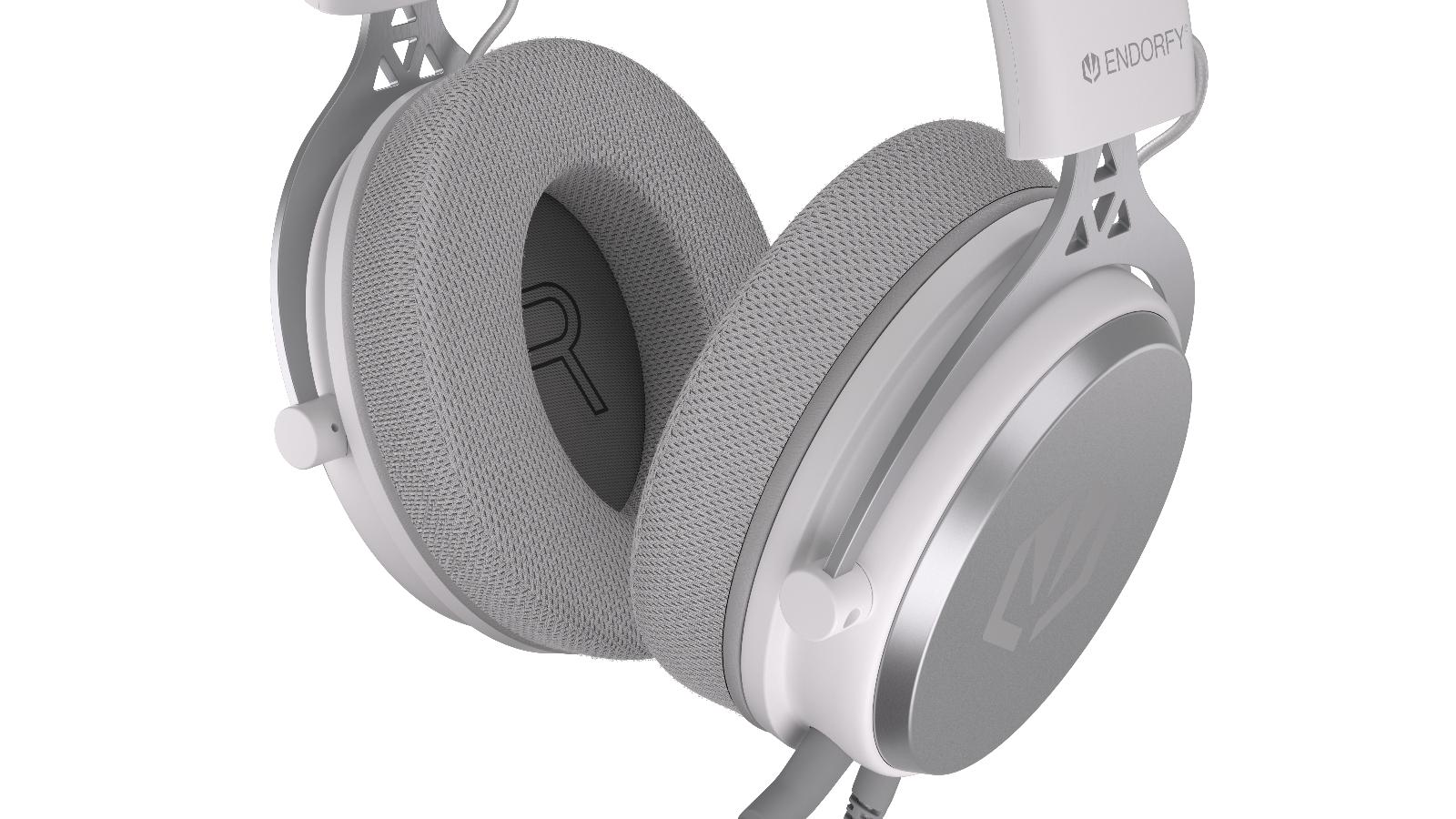 Геймърски слушалки ENDORFY Viro - Onyx White