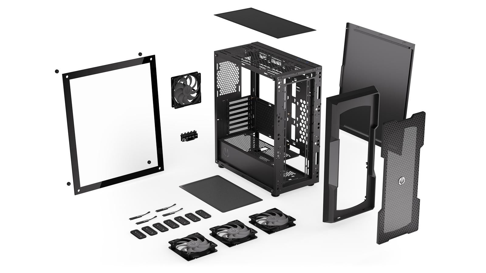 Кутия ENDORFY Regnum 400 ARGB - Middle Tower