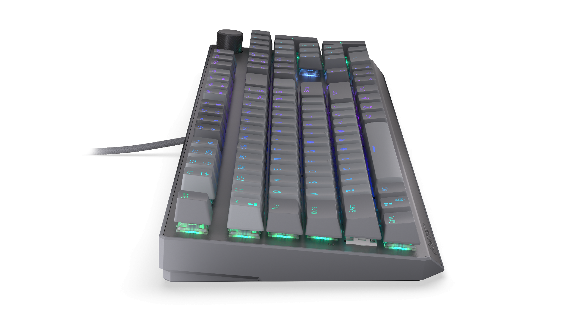 Endorfy механична клавиатура Thock V2 Full Size, PBT, Endorfy Red switch, US Layout