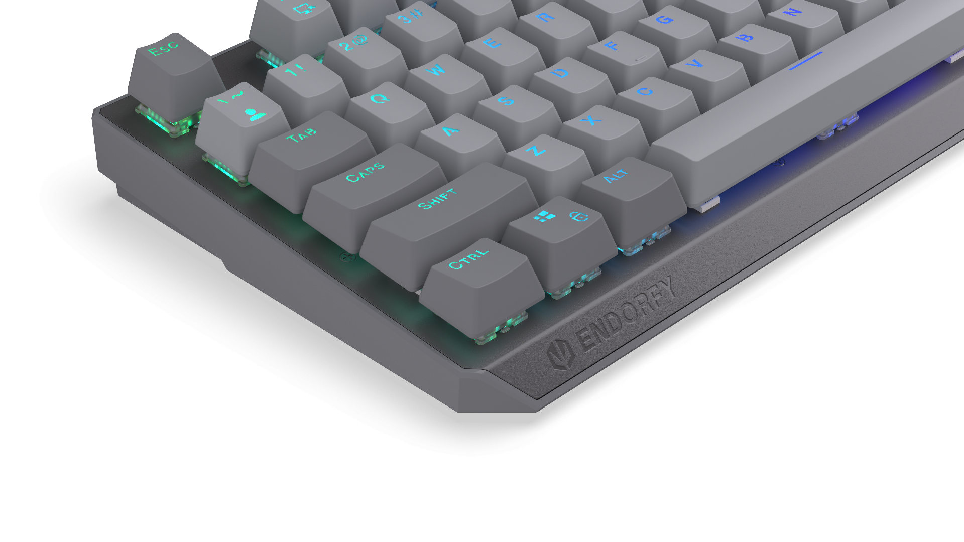 Endorfy механична клавиатура Thock V2 Full Size, PBT, Endorfy Red switch, US Layout