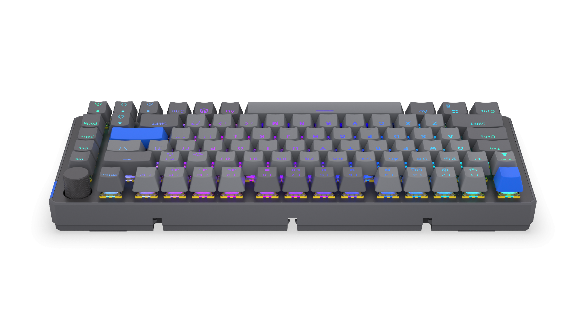 Endorfy механична клавиатура Thock Wireless V2 75%, PBT, Endorfy Yellow switch, US Layout