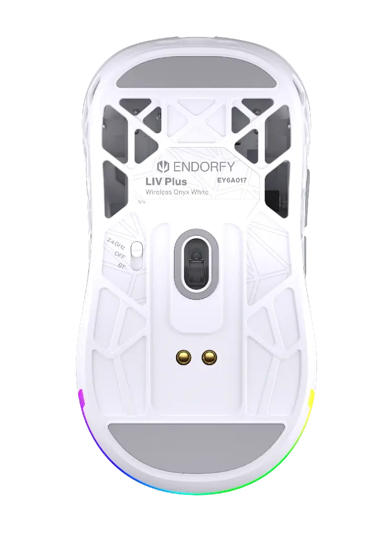Геймърска безжична мишка ENDORFY LIV Plus Onyx White