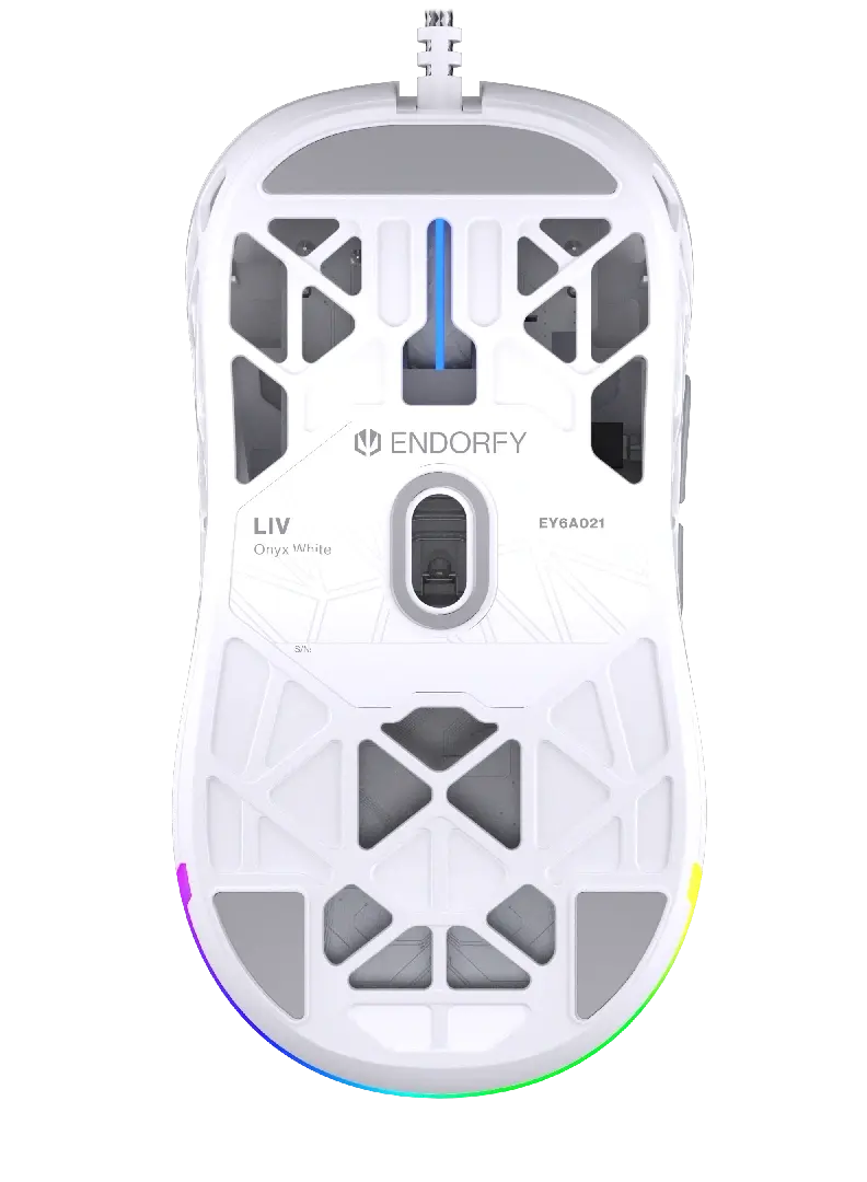 Геймърска мишка ENDORFY LIV - Onyx White