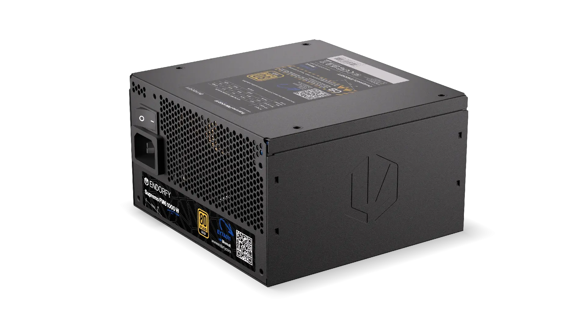 Захранващ блок Endorfy Supremo FM6 1000W 80+ Gold, PCIe 5.1 - Fully Modular