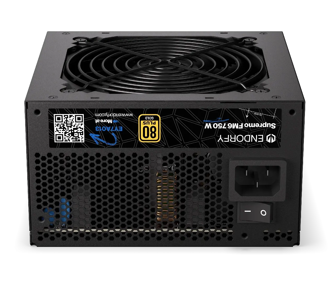 Захранващ блок Endorfy Supremo FM6 750W 80+ Gold, PCIe 5.1 - Fully Modular