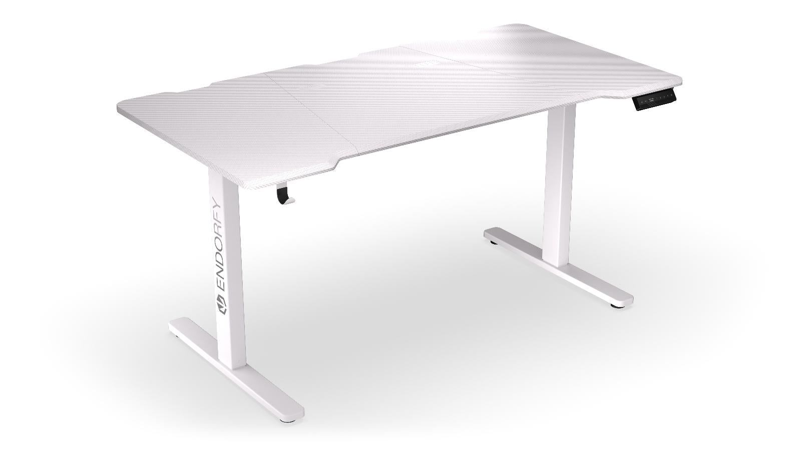 Геймърско бюро ENDORFY - Atlas L Electric - Onyx White