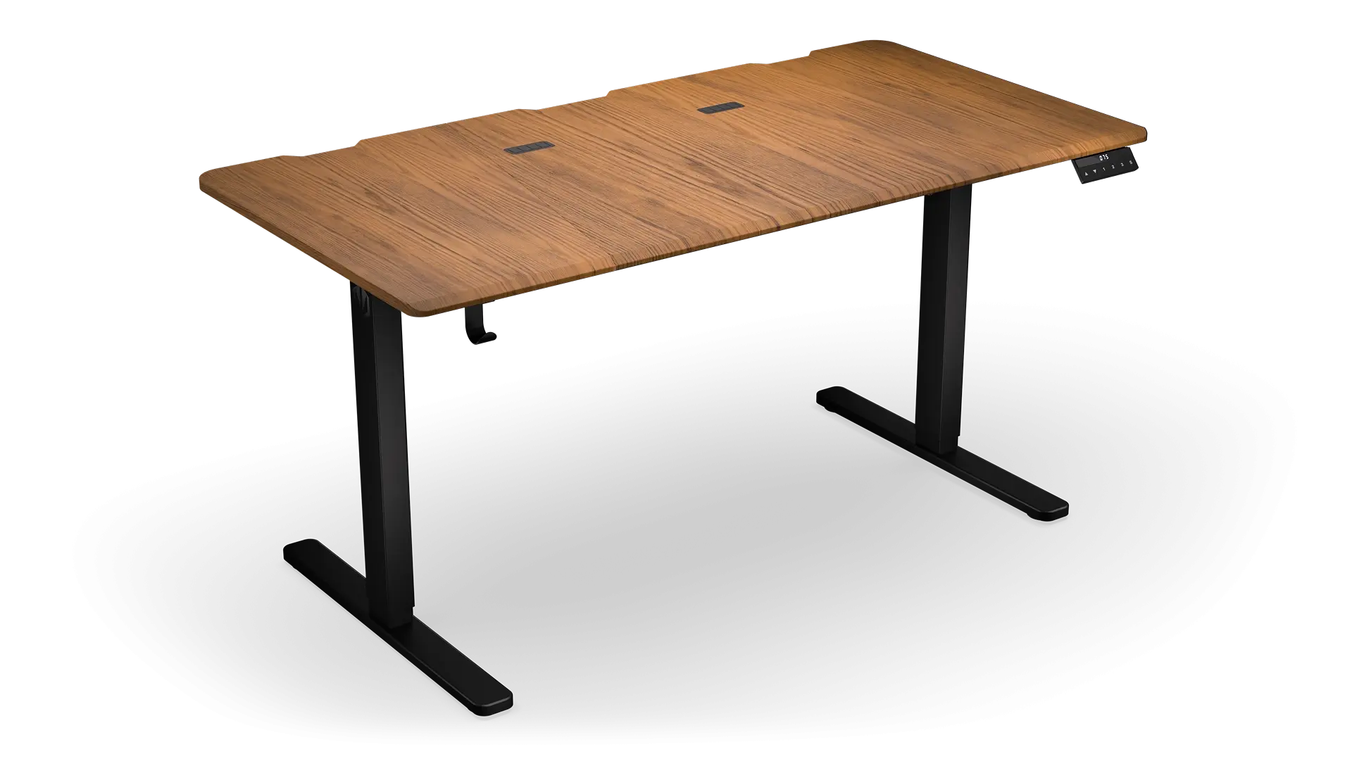 Геймърско бюро ENDORFY Atlas L Electric - Dark Wood