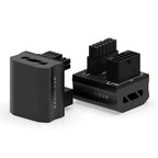 EZDIY-FAB 12VHPWR 600W GPU Adapter - STD 180° Black