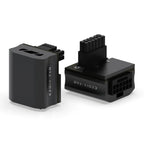 EZDIY-FAB 12VHPWR 600W GPU Adapter - REV 90° Black