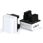 EZDIY-FAB 12VHPWR 600W 180-Degree Angled GPU Adapter - White