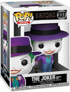Funko Pop! DC Heroes: Batman 1989 - The Joker (with Hat - Batman 1989 Movie) #337
