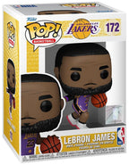 Funko Pop! Basketball Figure: NBA Los Angeles Lakers - LeBron James #172