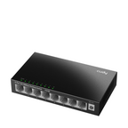 Cudy FS108 Switch, 8-Port 10/100 Mbps RJ45, Metal Casing, Black