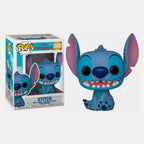 Funko POP! Movies: Disney Lilo and Stitch, 065665, Stitch (Smiling Seated), 1045 Vinyl Figure