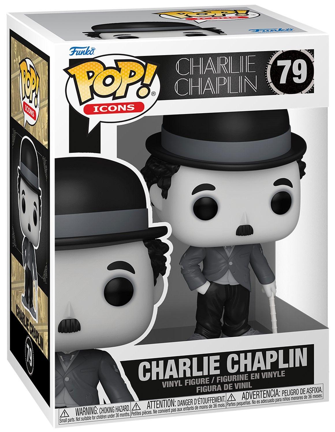 Фигурка Funko Pop! Icons: Charlie Chaplin - Charlie Chaplin #79