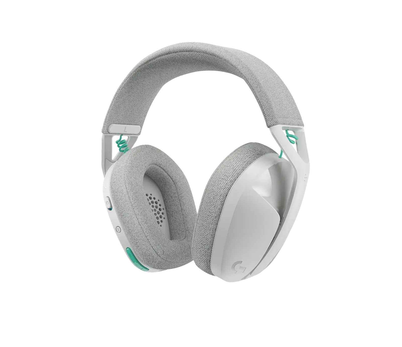 Геймърски безжични слушалки Logitech G321 Lightspeed, Микрофон, Бели