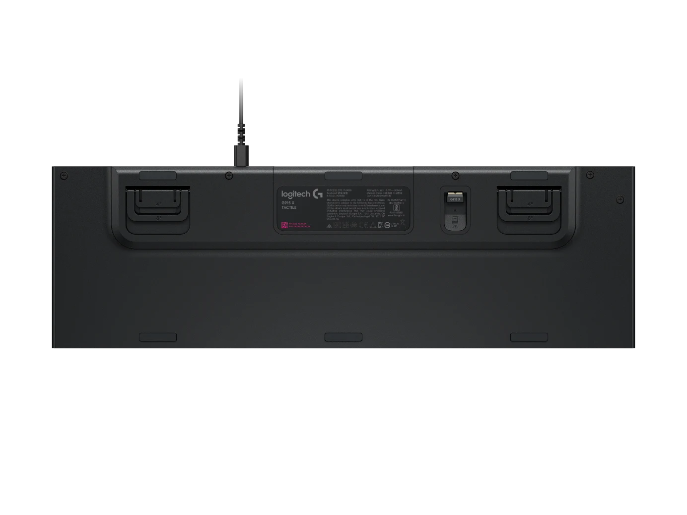 Безжична геймърска механична клавиатура Logitech G915X Lightspeed - Tactile Switch