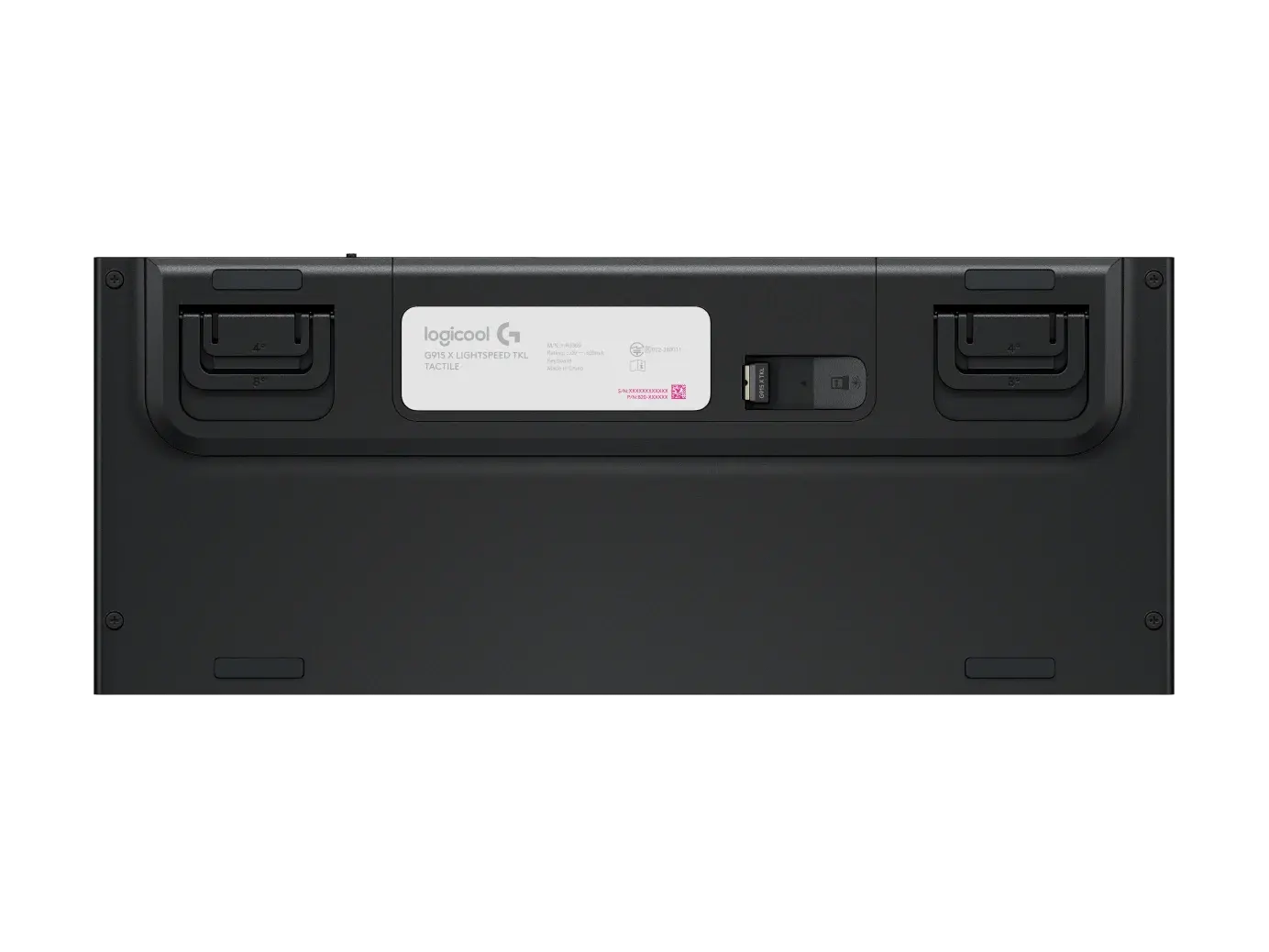 Безжична геймърска механична клавиатура Logitech G915X White Lightspeed TKL - GL Tactile Switch
