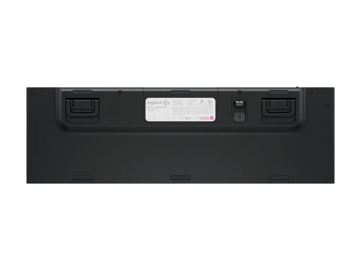 Безжична геймърска механична клавиатура Logitech G915X White Lightspeed - GL Tactile Switch