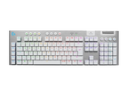 Logitech G915X White Lightspeed Wireless Mechanical Gaming Keyboard - GL Tactile Switch