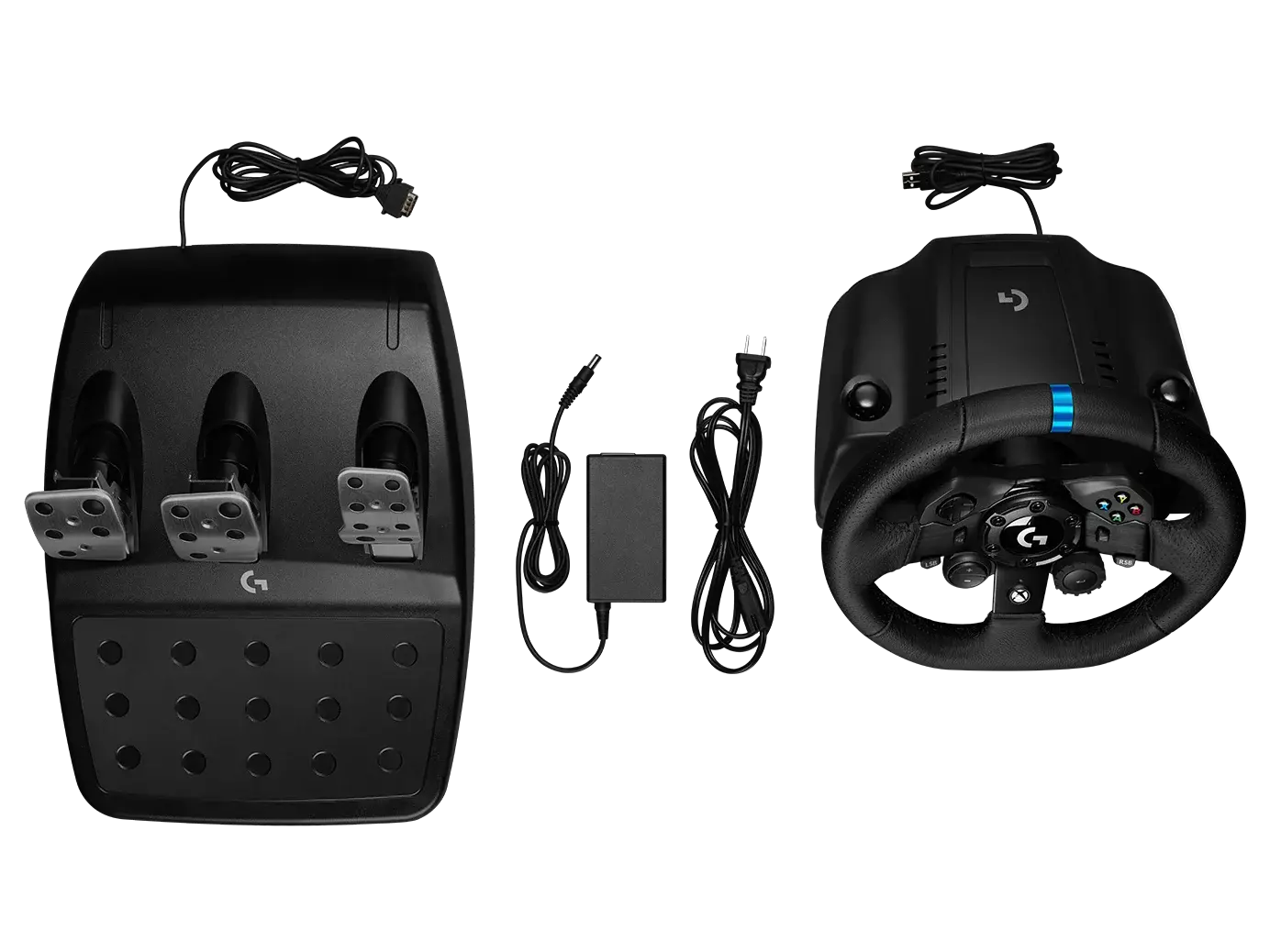 Волан LOGITECH G923 SE + LOGITECH скоростен лост за XBOX/PC