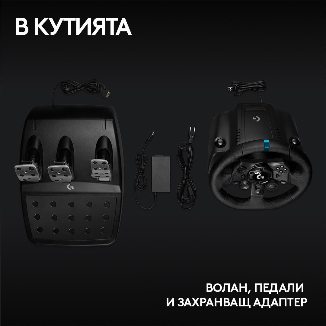 Logitech G923 Sim Racing Wheel, PS4, PS5, PC