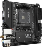 Дънна платка GIGABYTE A520I AC WIFI, Socket AM4, Mini-ITX