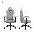 Gaming Chair ThunderX3 EAZE Loft - Grey