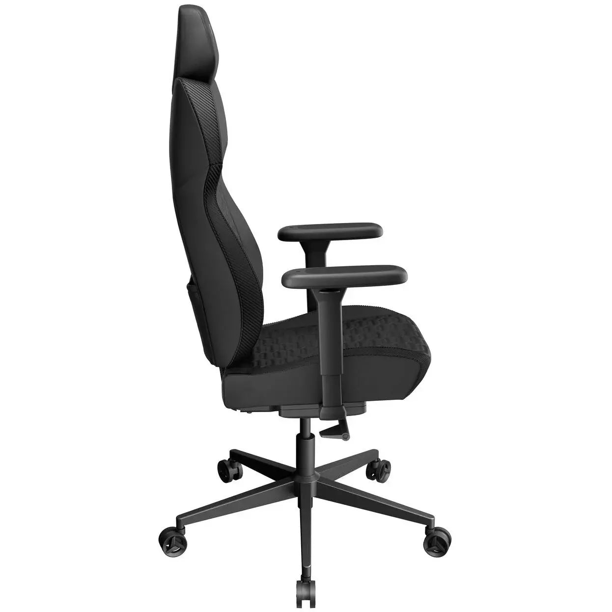 Геймърски стол ThunderX3 SOLO 360 Ergonomic Racer - Черен