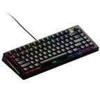 Glorious GMMK 3 75% Black Mechanical Gaming Keyboard - Fox Linear Switches