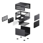 Jonsbo N3 NAS, Mini-ITX, Black Case