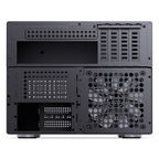 Jonsbo N4 NAS, m-ATX, Black Case