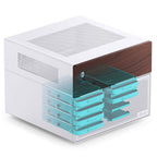 Jonsbo N4 NAS Case, m-ATX, White