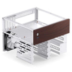 Jonsbo N4 NAS Case, m-ATX, White