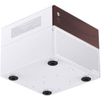 Jonsbo N4 NAS Case, m-ATX, White